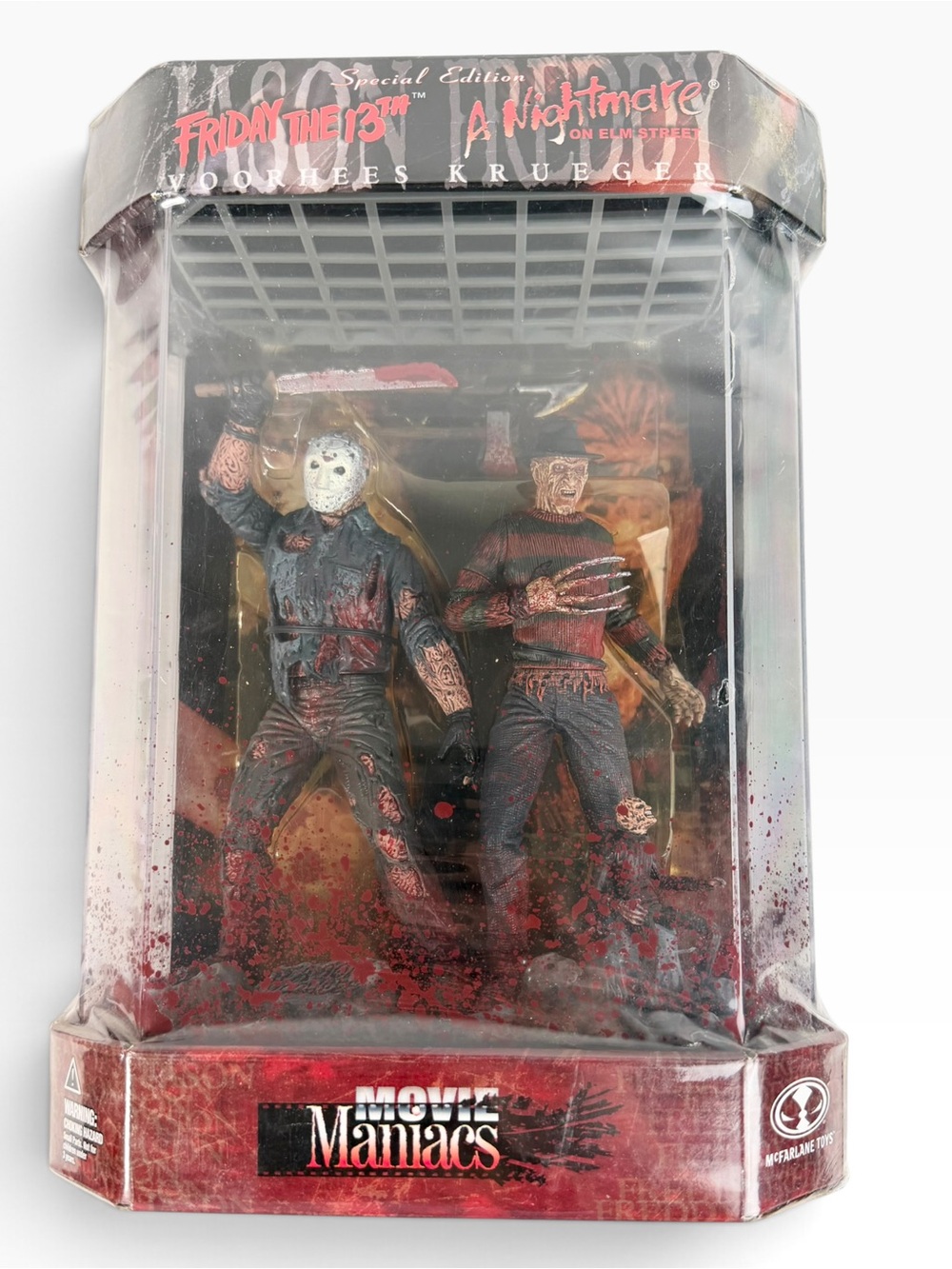 McFarlane Toys Movie Maniacs: Friday the 13th - Jason Voorhees VS Freddy Krueger